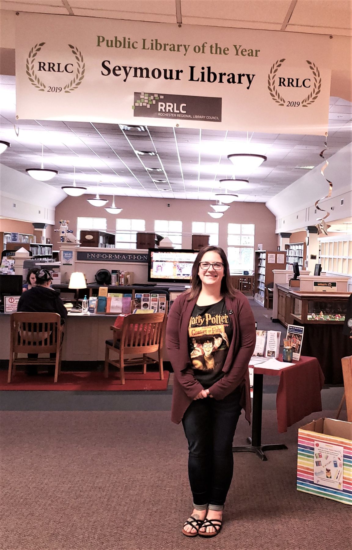 Abby DeVuyst, Adult Services Librarian!